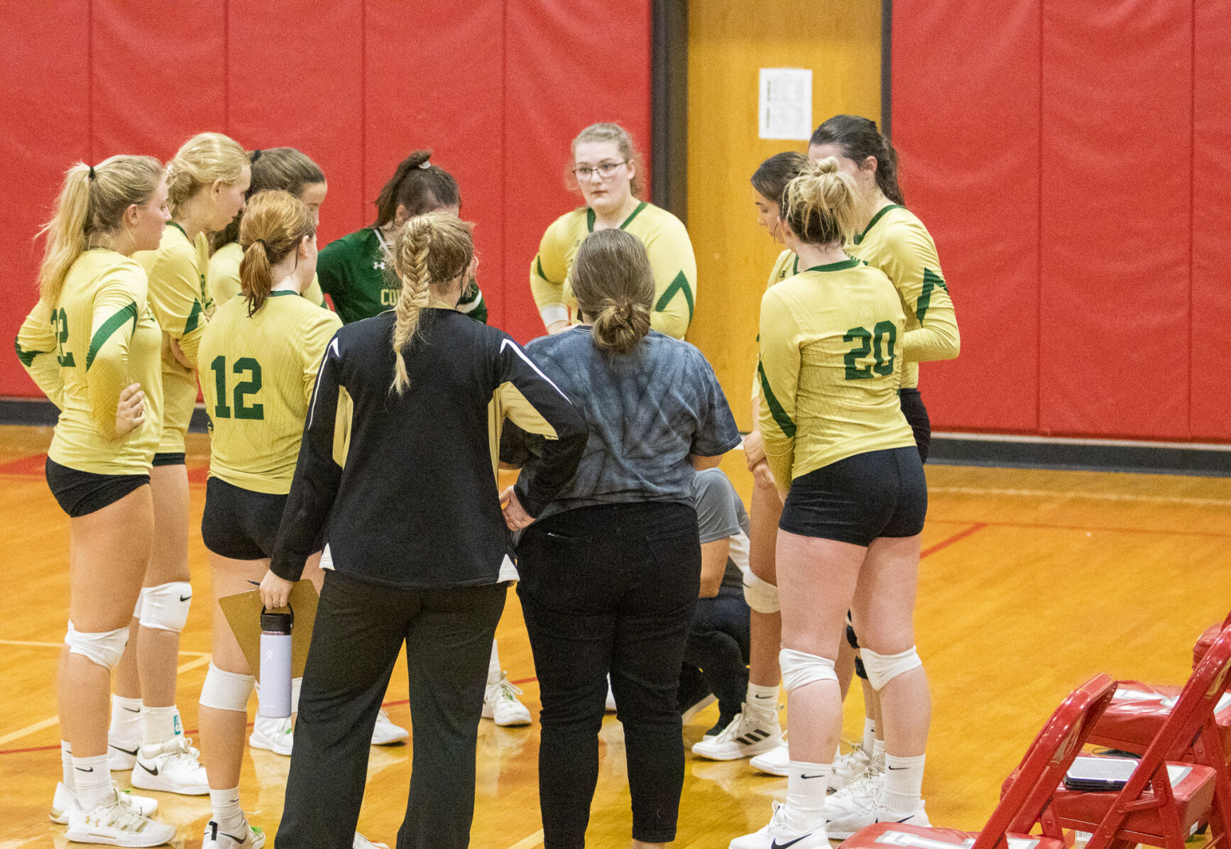 Patrick Co Cougars VB iImeout